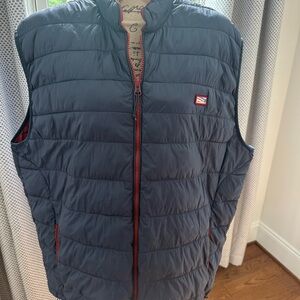 Men's Navy Puffer Vest